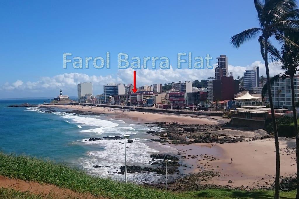 Apartamento Temporada Farol Barra Flat Salvador Exterior photo